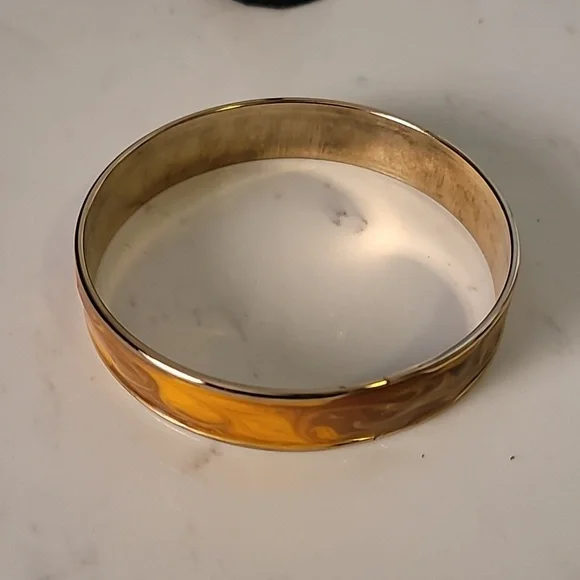 Vintage Gold Tone Omega Necklace Bracelet and Earrings Set - Picture 7 of 11